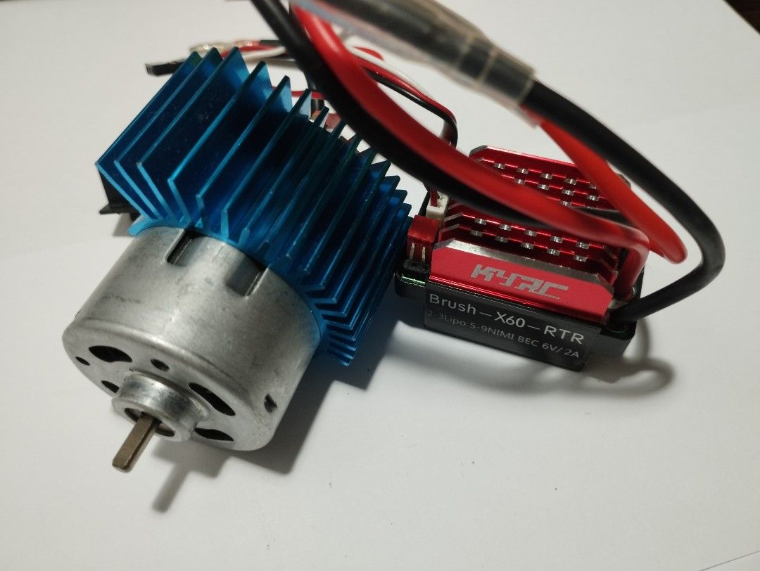 RC car motor and esc 1/10 Kyrc brushed esc not tamiya traxxas Kyosho