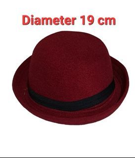 Red Bowler Hat