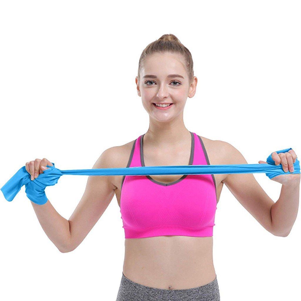 Resistance Bands Yoga Pilates Gym Workout Set Long Exercise Bands Latex  Resistance Bands Long Tension Fitness Belt Strong Stretch Band, Sports  Equipment, Exercise & Fitness, Toning & Stretching Accessories on Carousell