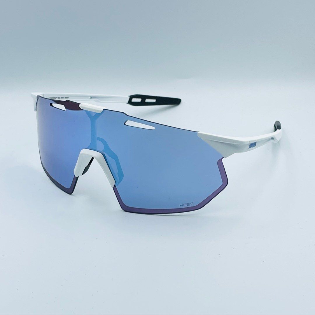 Ride 100% Hypercraft SQ Soft Tact White - HiPER Blue Multilayer Mirror + Clear lens (Category: Sunglasses & Eyewear) located in Singapore. Submitted by gearoutfitters (Listing ID 1241124578, Image 2). Description: New 2023 model Free delivery! Brand new in original box 100% Authentic Ride 100% Hypercraft SQ Frame: Matte White Lens 1: HiPER Blue Multilayer Mirror (13% VLT) Lens 2: Clear (93% VLT - for night cycling) Fit: Asian and Standard (comes 