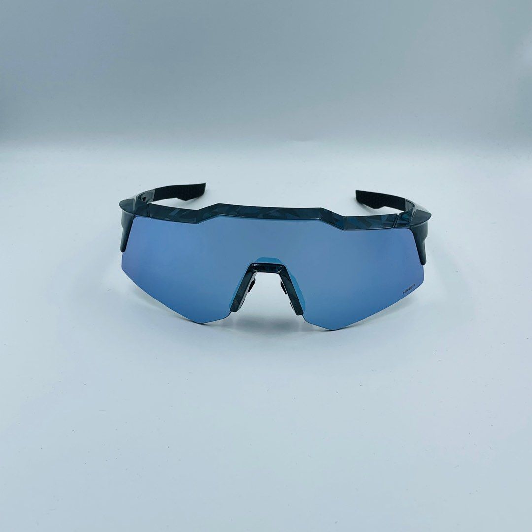 Ride 100% Speedcraft XS Black Holographic - HiPER Blue