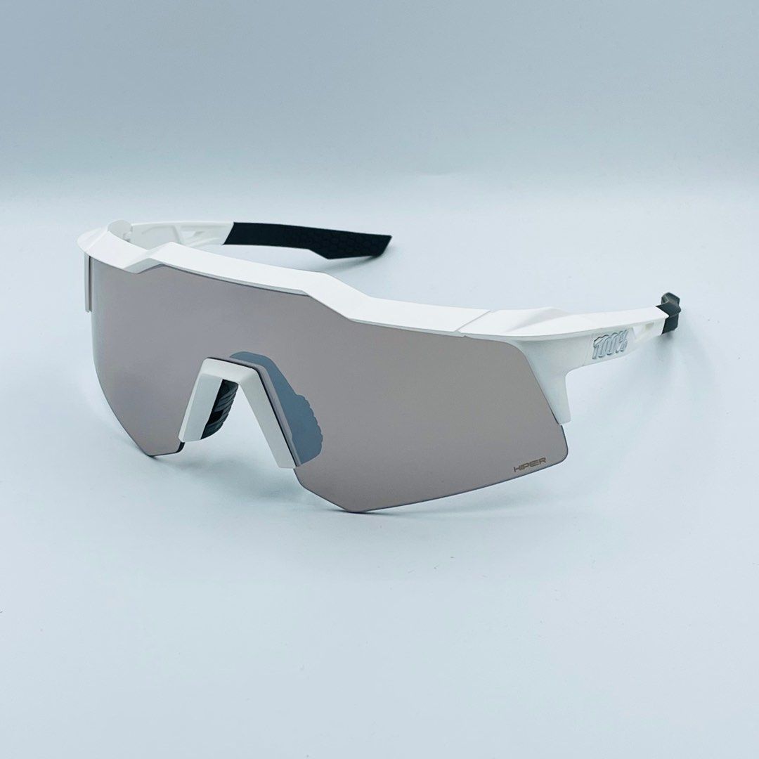 Speedcraft Matte White 100 Speedcraft White Hiper Silver Mirror