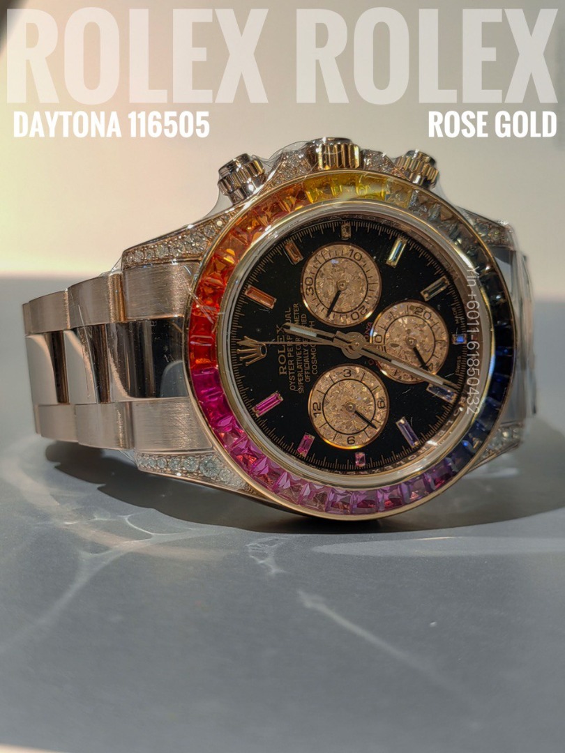 Rolex arcobaleno clearance