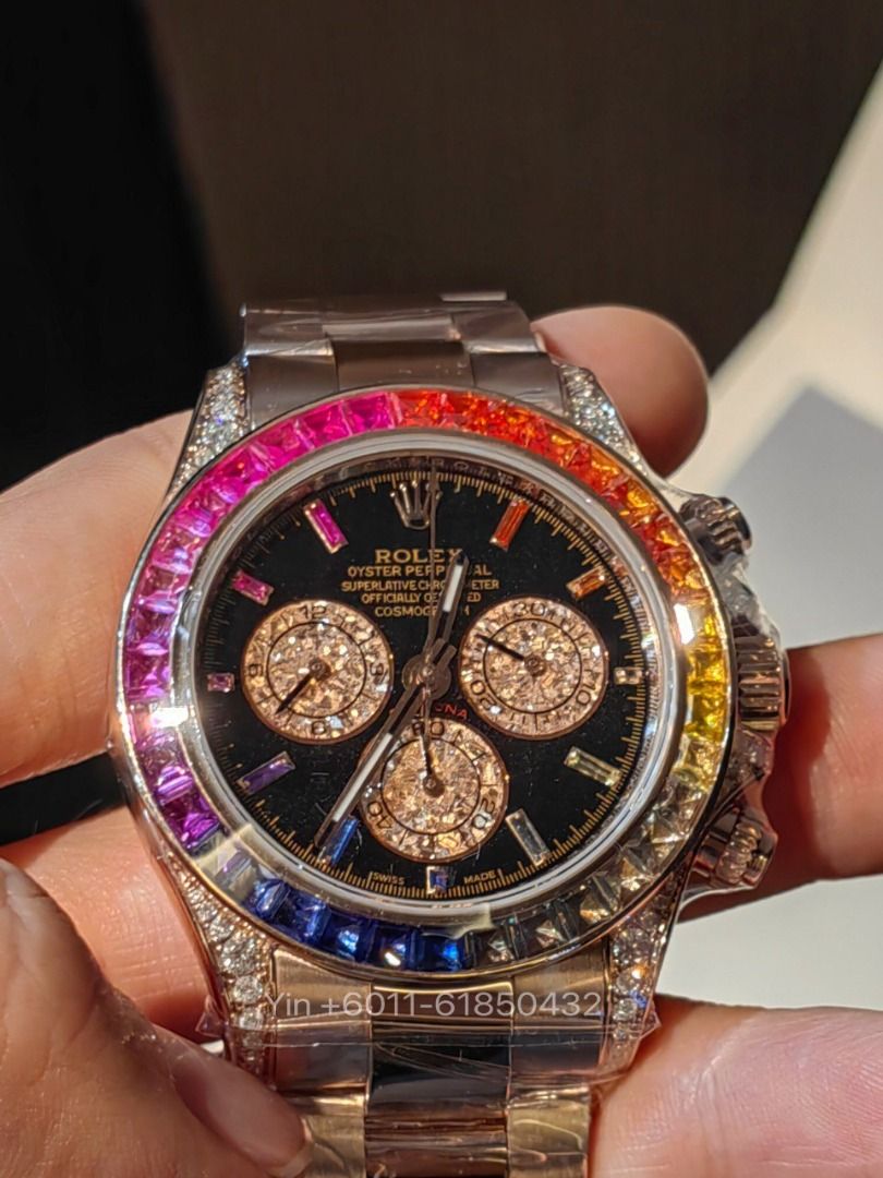 Rolex daytona arcobaleno outlet