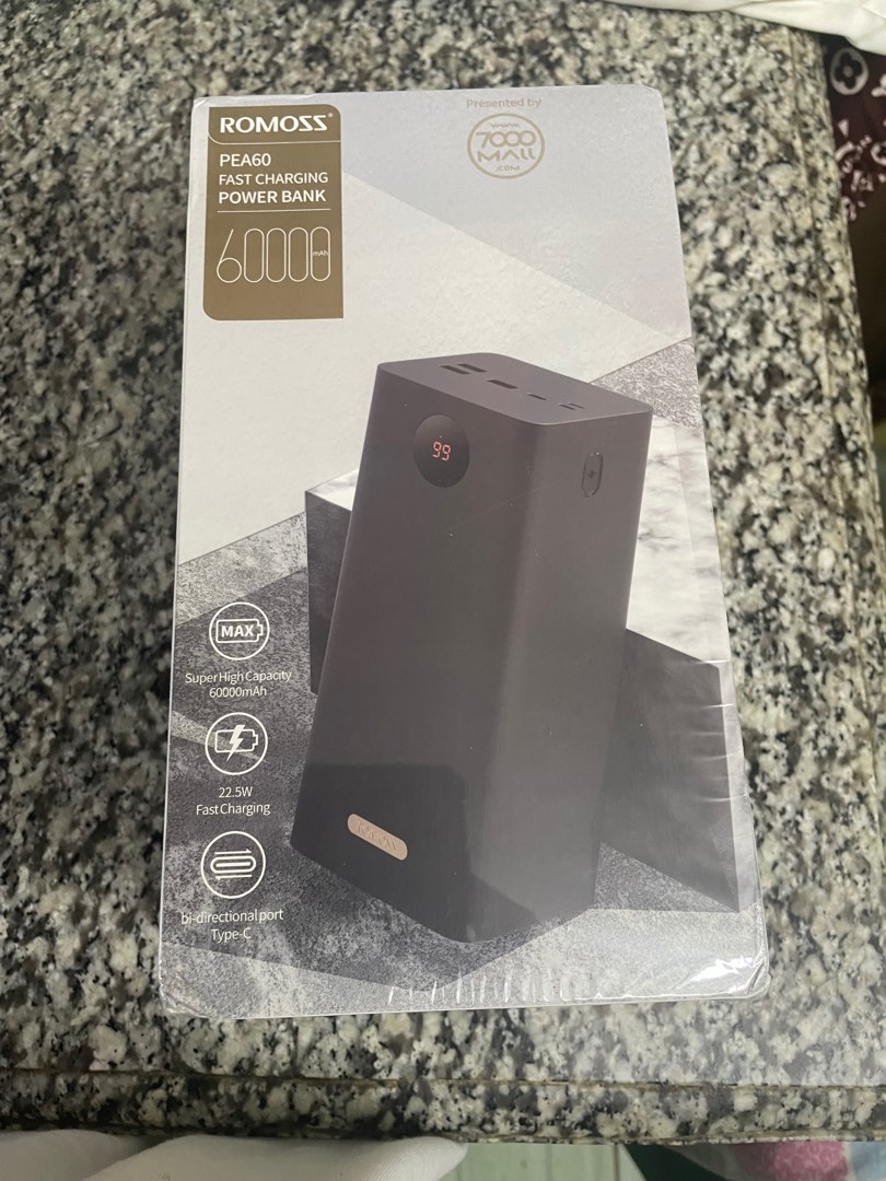 Romoss 60000 mah, Mobile Phones & Gadgets, Mobile & Gadget Accessories ...