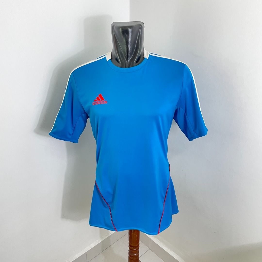 Adidas climalite best sale blue t shirt