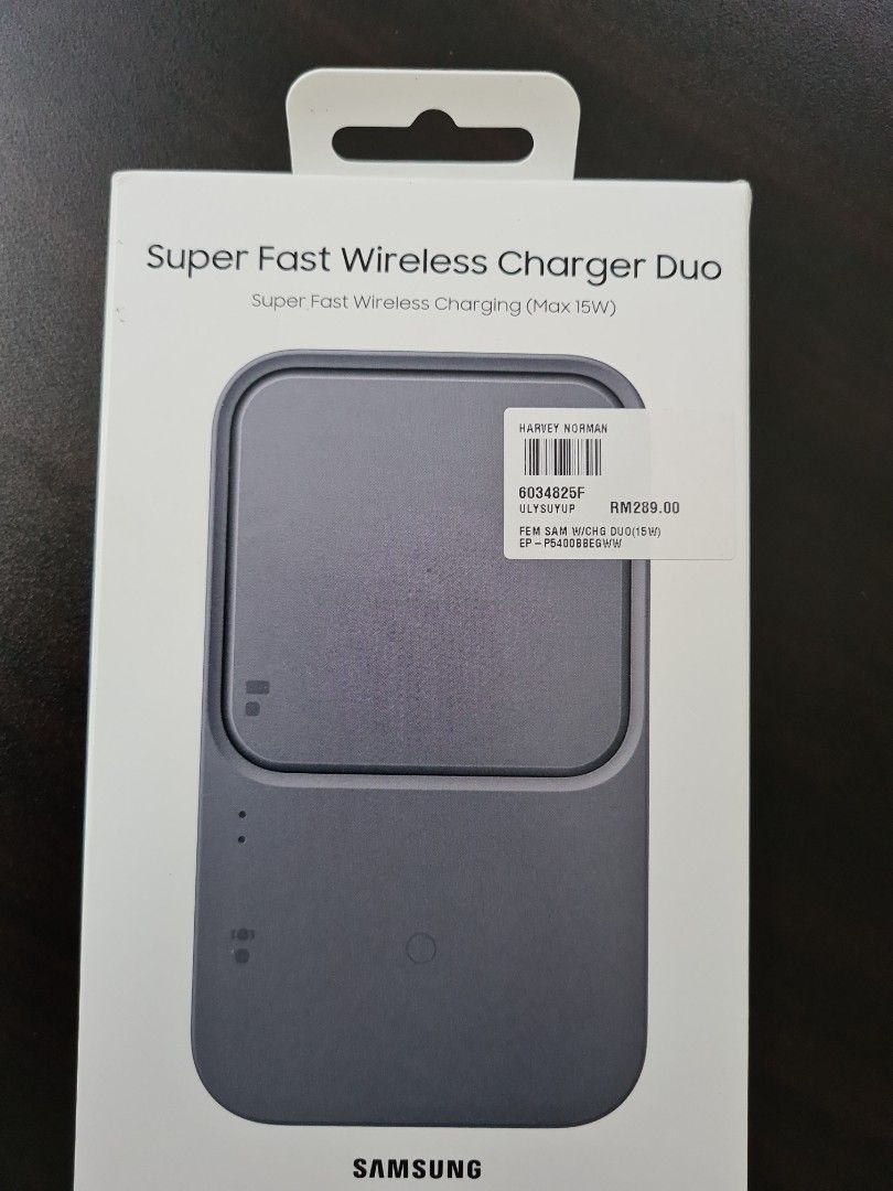 Samsung super fast wireless charger Duo Mobile Phones Gadgets