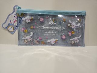 sanrio license cinnamoroll glitter pouch