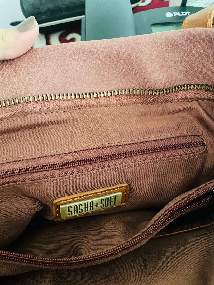 Sasha + Sofi: Brown Crossbody Bag | Silkroll