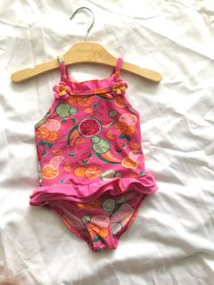 Seahorse baby girl fruity swimsuits