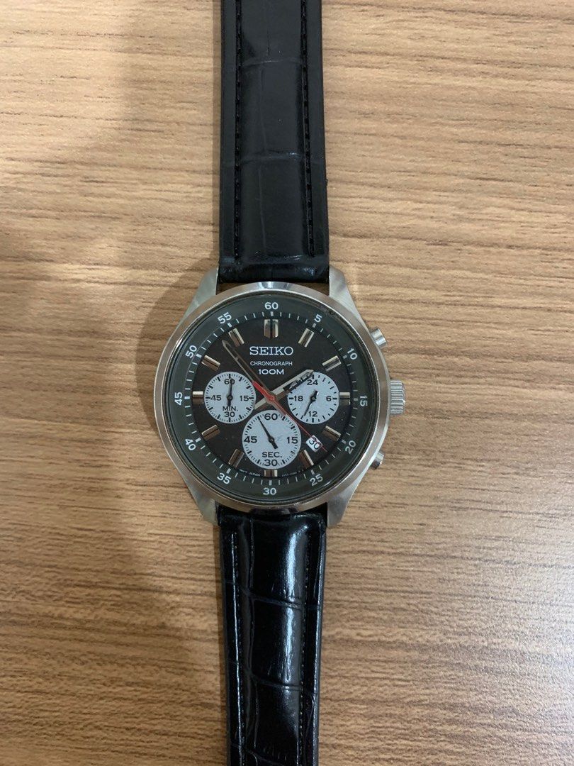 Seiko chronograph sks595p1 on sale