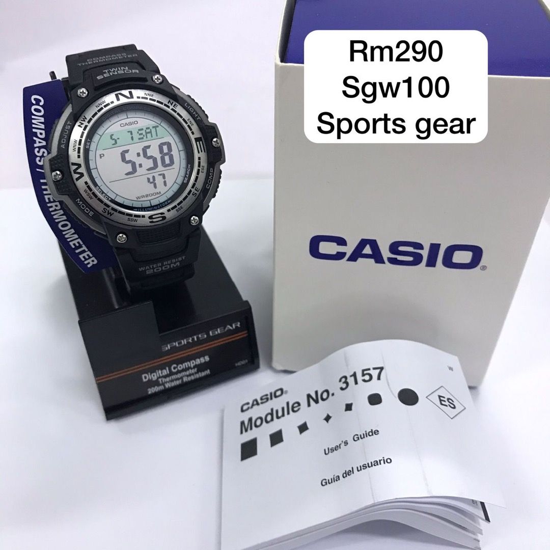 Sgw 100 deals casio