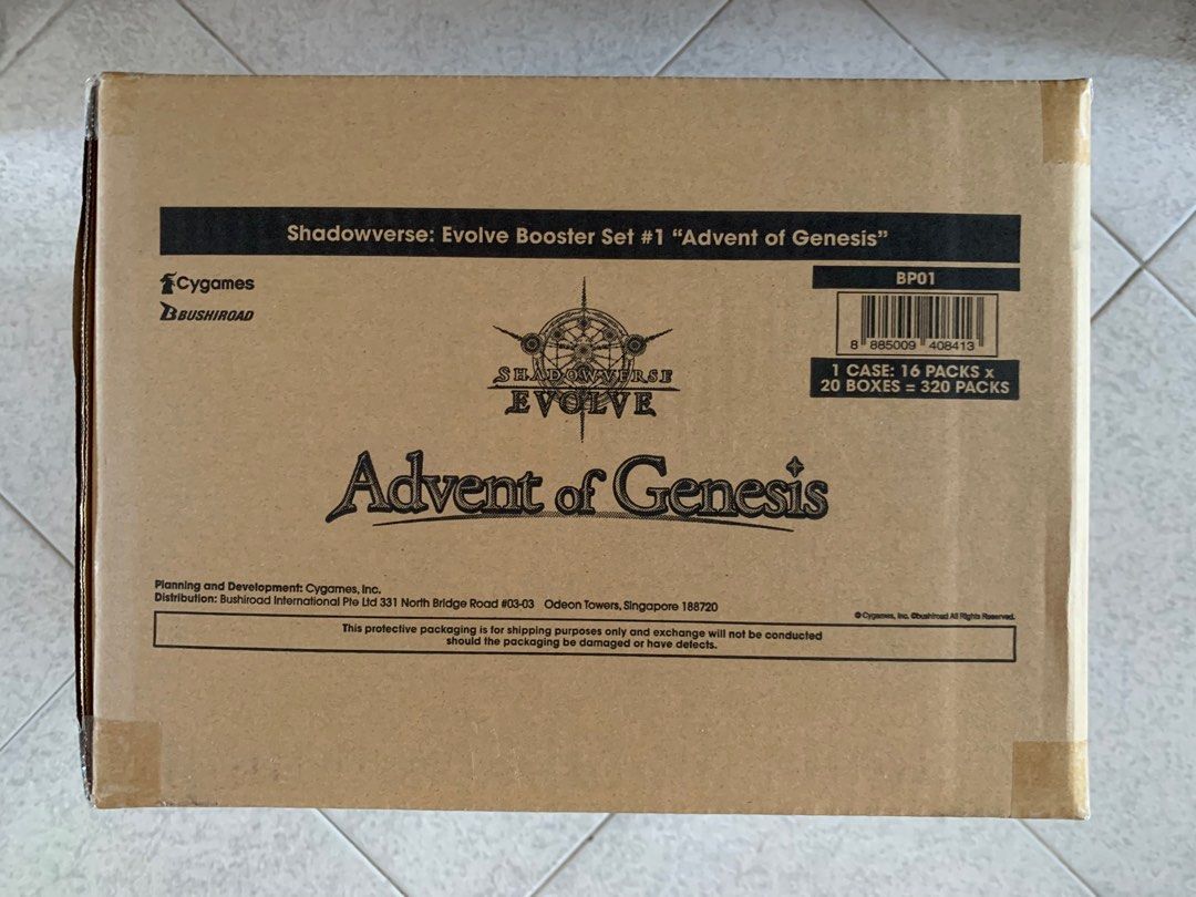 Shadowverse Genesis Booster Cards Shadowverse Evolve TCG Booster Box Advent  Of Genesis English Sealed