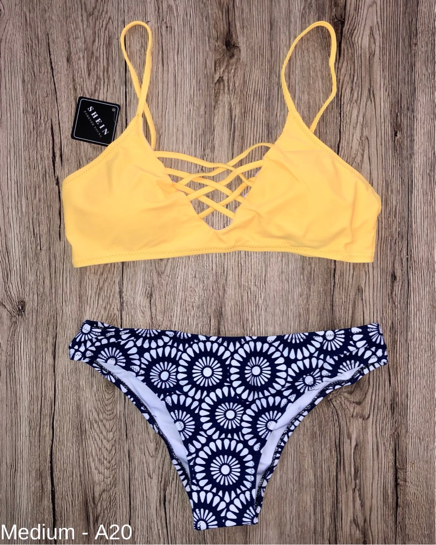 SHEIN Swimsuit, Women's Fashion, Swimwear, Bikinis & Swimsuits on Carousell