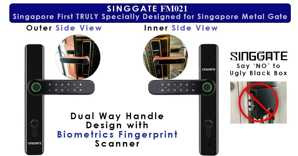 SINGGATE [Bundle] Automated Smart Laundry System + Biometrics Digital ...