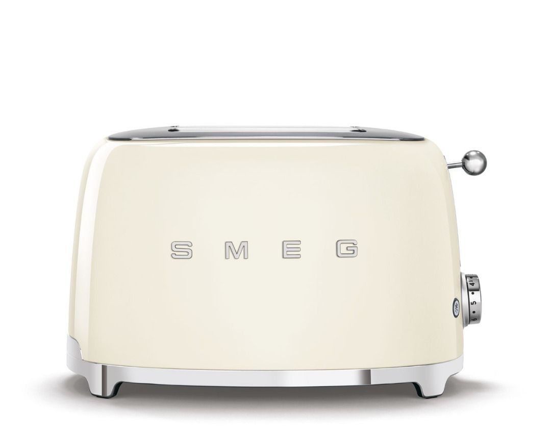 SMEG Toaster Cream TSF01CRUK, TV & Home Appliances, Kitchen Appliances