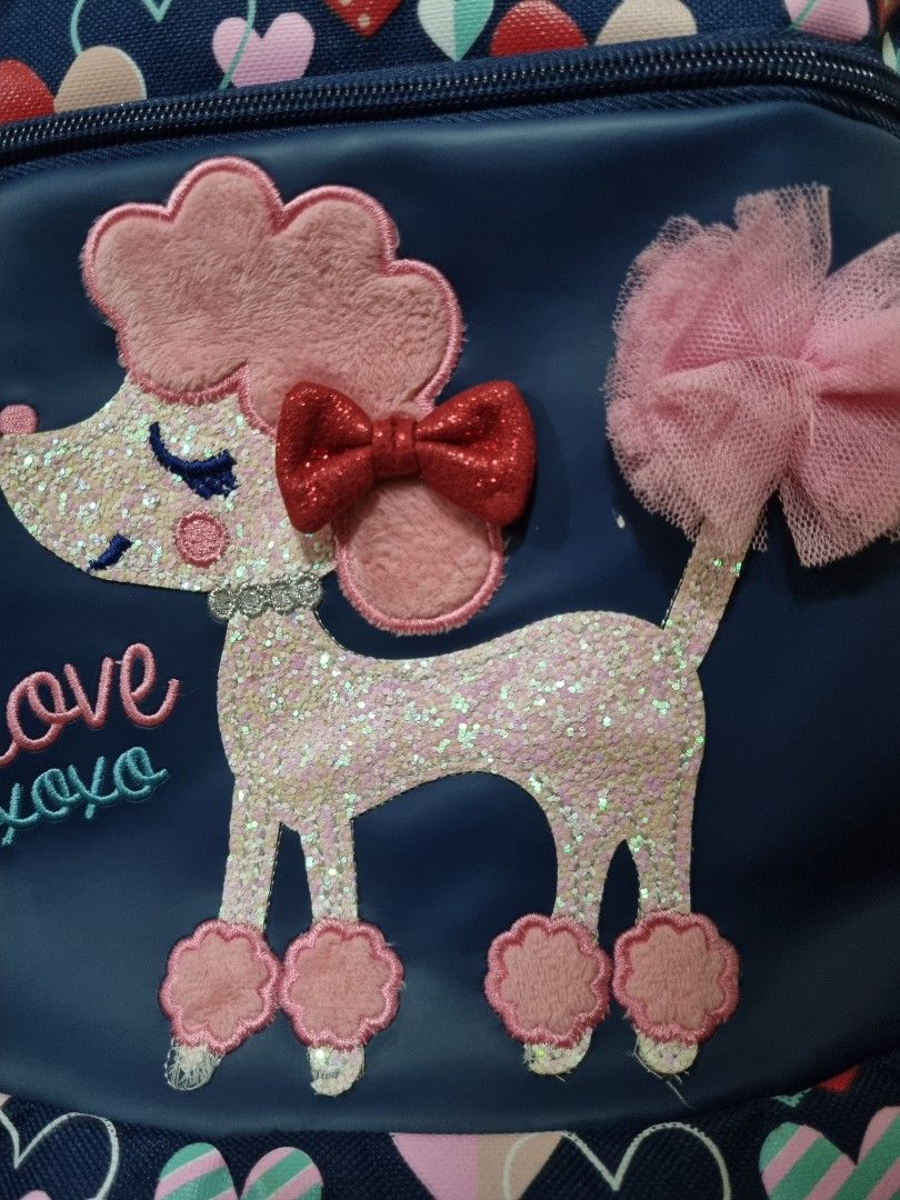 Smiggle poodle backpack sale