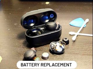 Sony Battery Replacement service for Sony WF 1000XM4 in ear true wireless earbuds earphones earpieces repair fix xm4 xm3 sennheiser momentum B O Beoplay klipsch t5 t5ii jabra tws galaxy buds samsung U...