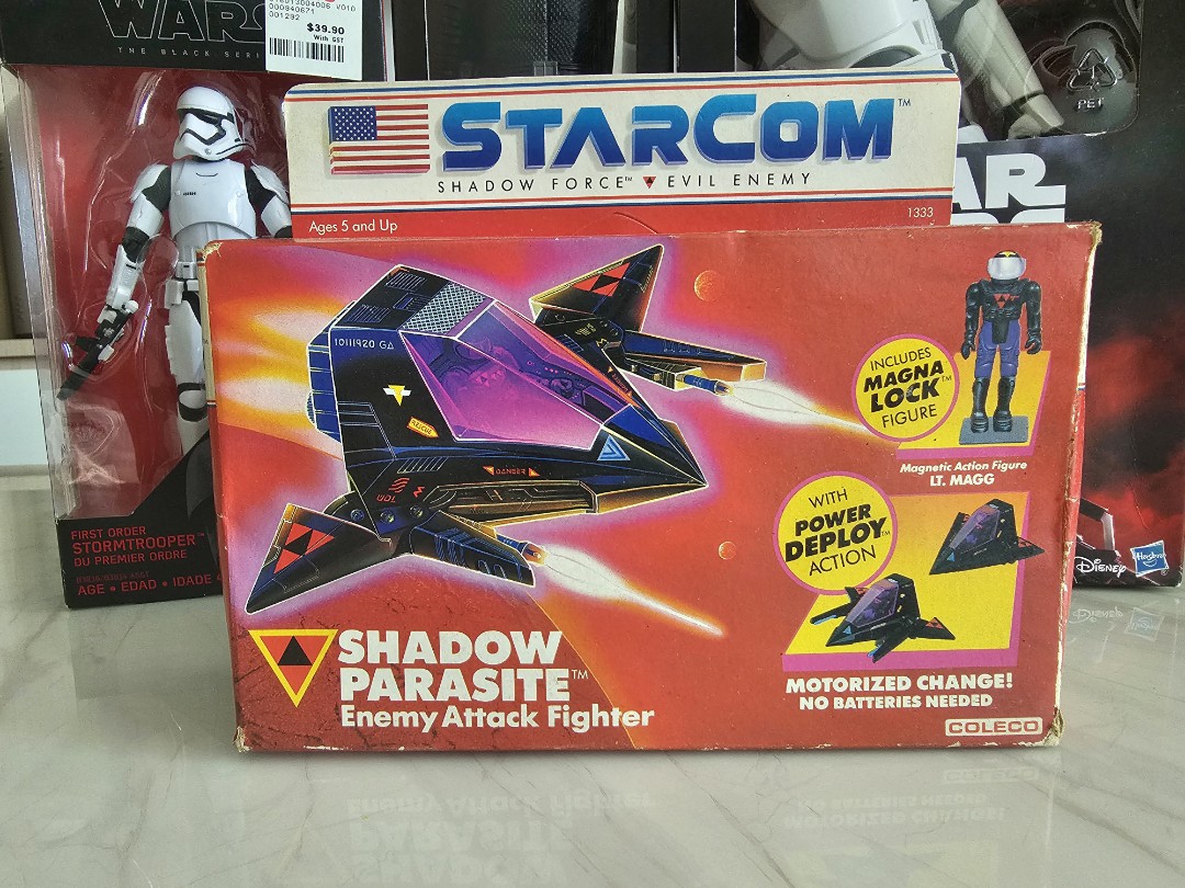 Starcom Shadow Parasite Coleco vintage toy