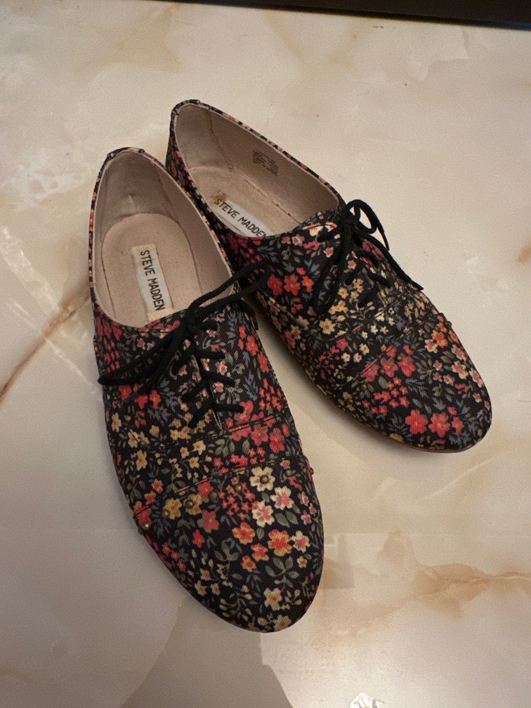 Steve madden floral shoes discount