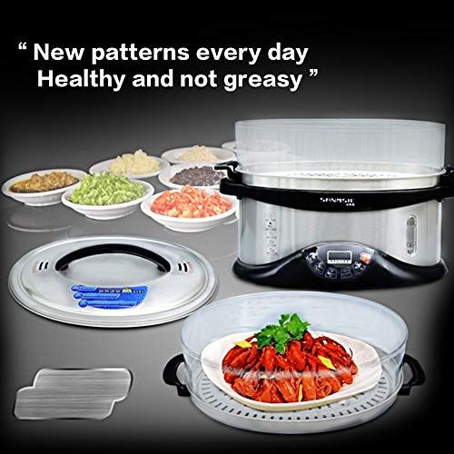 [Stockist.SG] 3Tier Food Steamer, SUMLINK 3 Tier BPA Free Electric