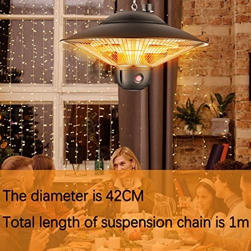 Stockist.SG] DONYER POWER Electric Outdoor Heaters for Garden Patio Heater  with Remote Halogen Heater Ceiling Mounted, 800W/1200W/2000W Greenhouse Infrared  Heaters, Furniture u0026 Home Living, Lighting u0026 Fans, Lighting on Carousell