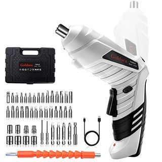 NoCry 10 N.m Cordless Electric Screwdriver - with 30 Screw Bits Set,  Rechargeable 7.2 Volt Lithium Ion