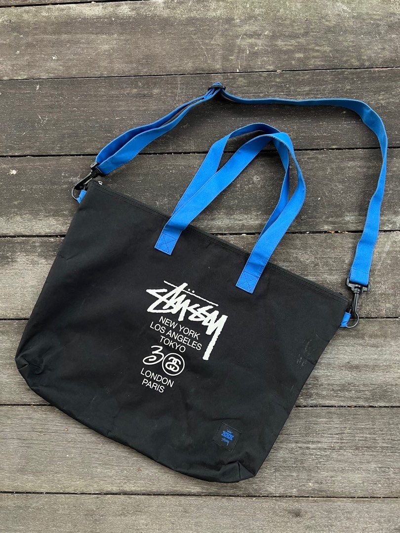 Stüssy - Mesh Beach Tote Bag | HBX - Globally Curated Fashion and Lifestyle  by Hypebeast