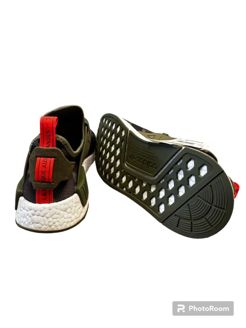 Adidas nmd xr1 stripe olive green online