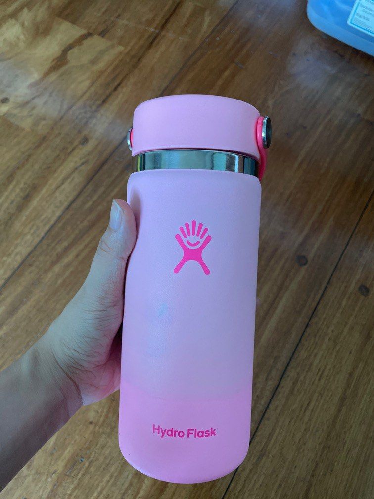 HYDRO FLASK Prism Pop Pink 40oz Wide Mouth Water Bottle - NEON