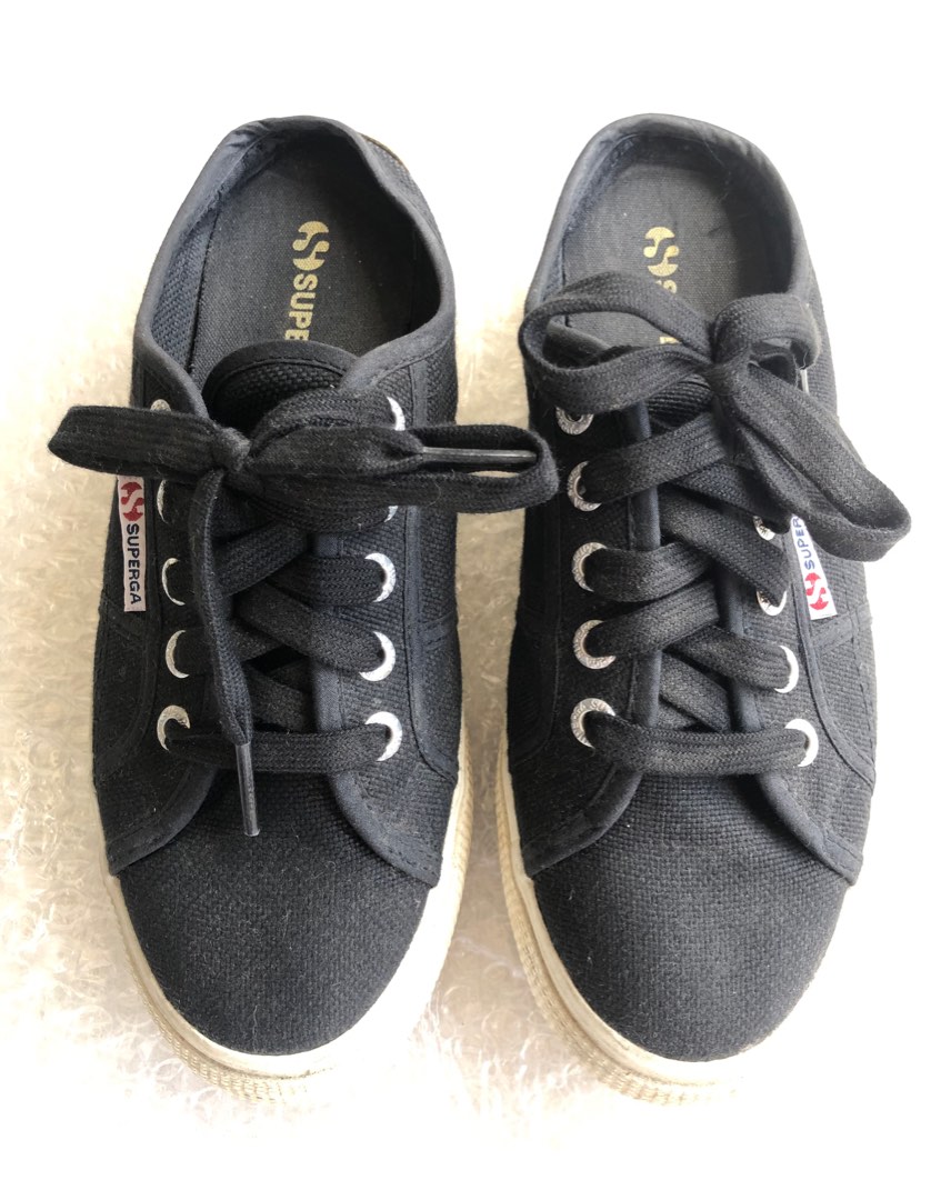 Superga thick sole hot sale
