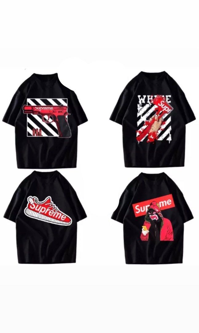 Supreme off sales white t shirt