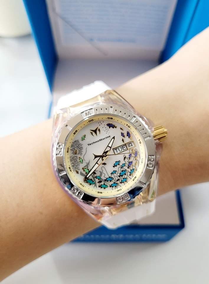 TechnoMarine Cruise Dream Mother Pearl Dial Swiss Quartz TM115117