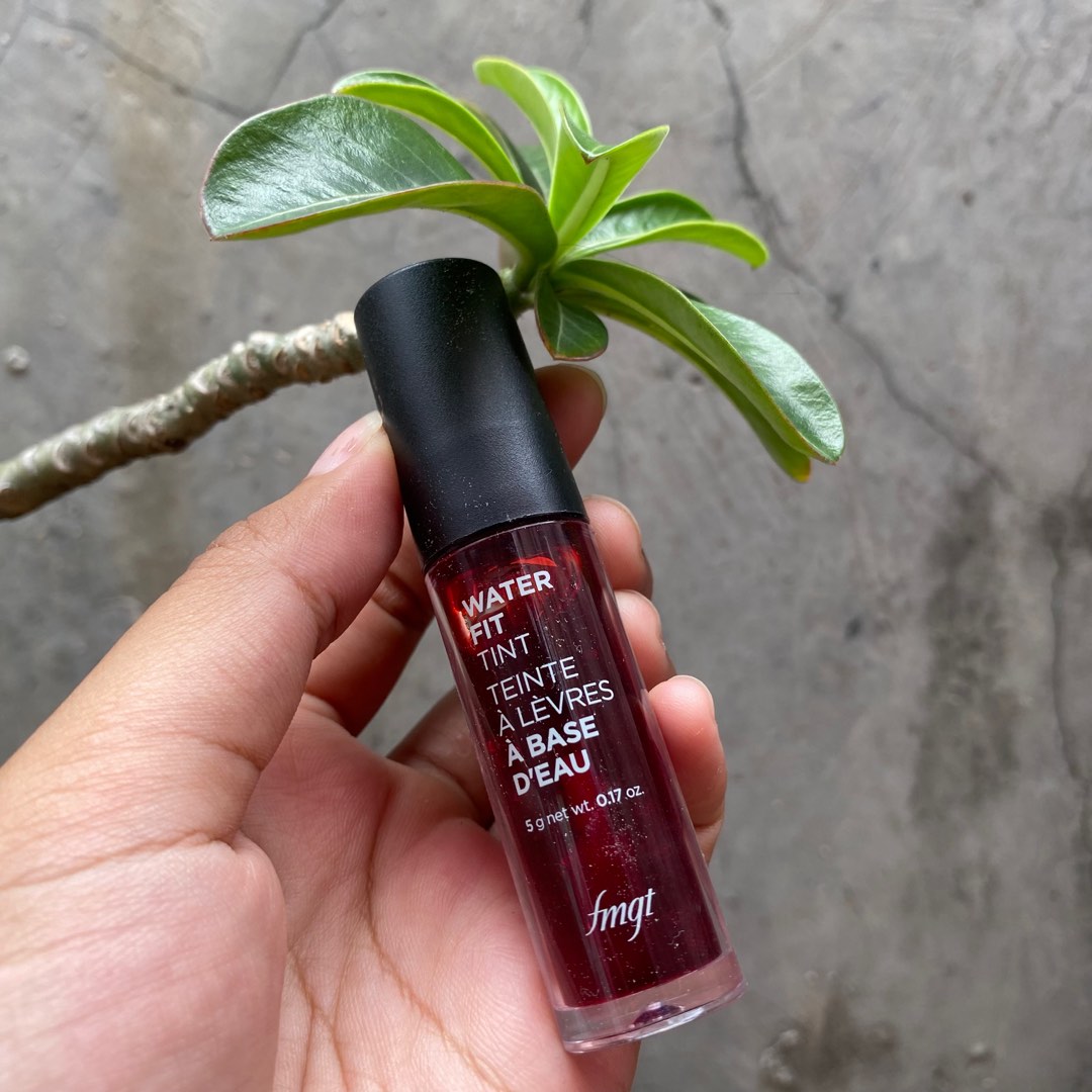 The Face Shop Water Tint 04 Red Signal on Carousell