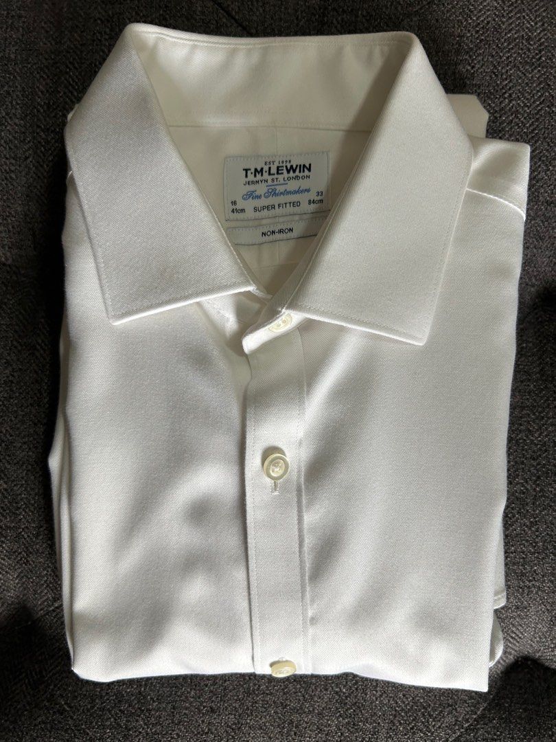 TM Lewin Super Fitted Dress Shirts for Men on Carousell