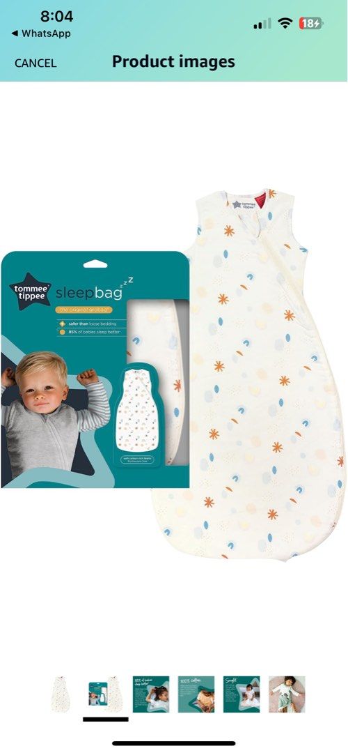 Tommee tippee best sale 0.2 tog