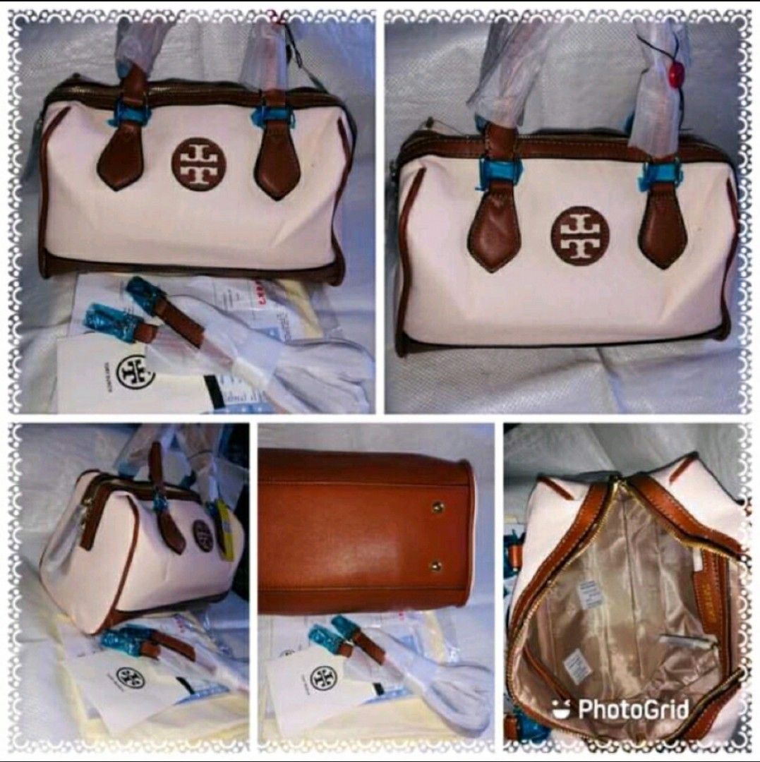 Tory Burch Leather Chain Sling, Luxury, Bags & Wallets on Carousell