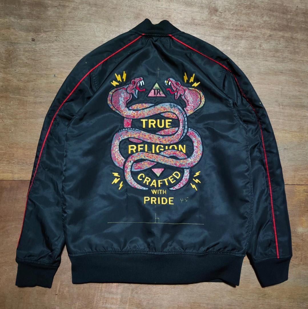 True religion reversible sales jacket
