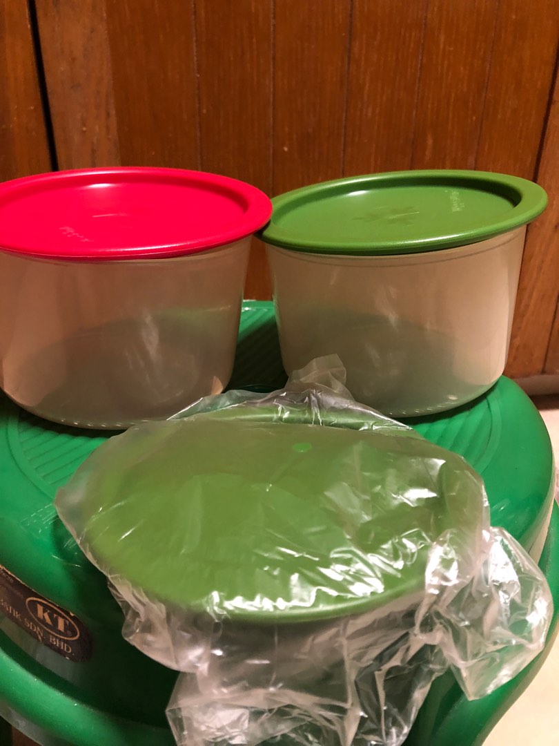 Tupperware one touch 600ml, Furniture & Home Living, Kitchenware ...