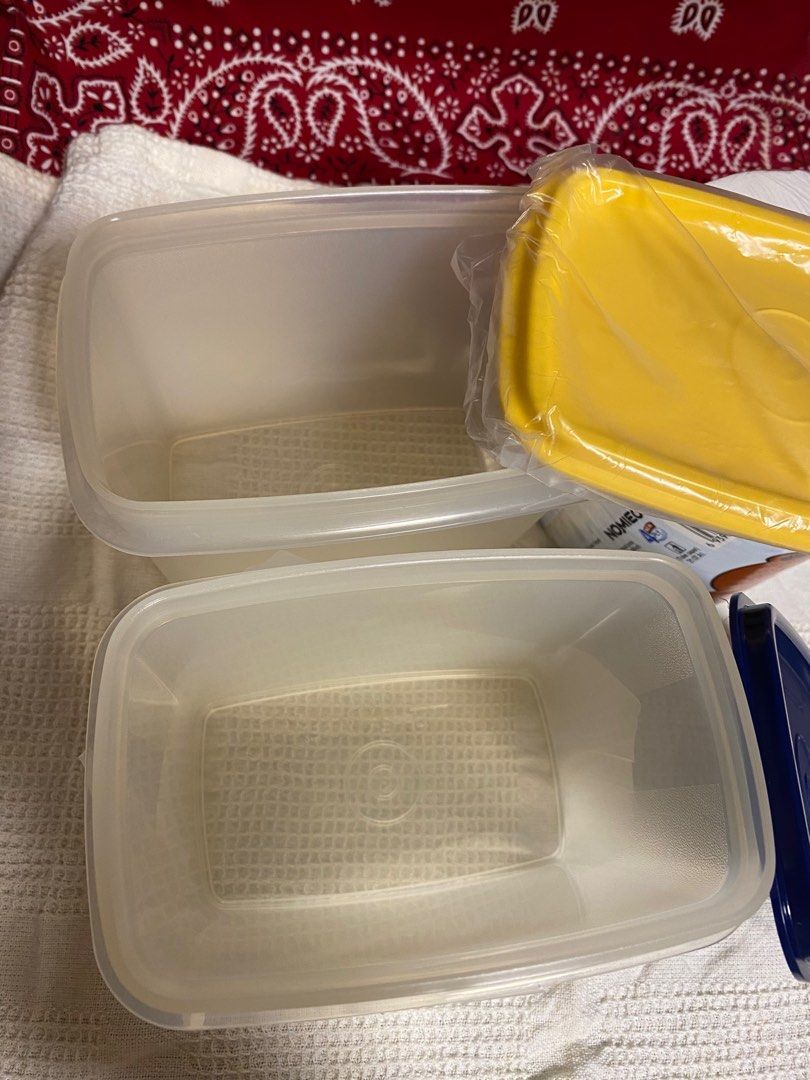 Tupperware rectangular container, Furniture & Home Living, Kitchenware ...