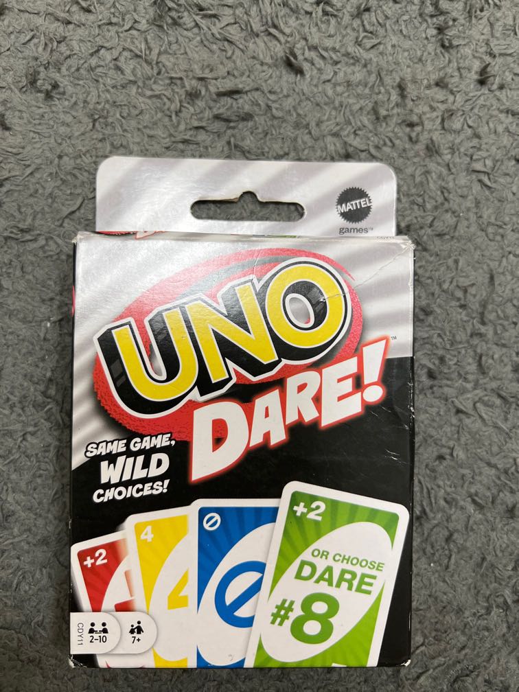 UNO DARE, 興趣及遊戲, 玩具 & 遊戲類 Carousell