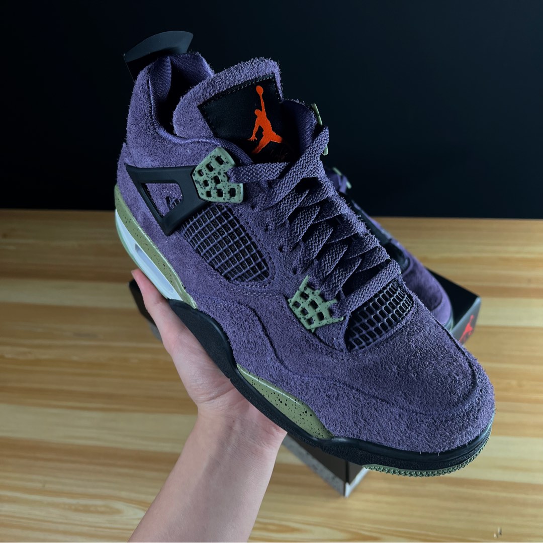 aj4 cactus jack purple