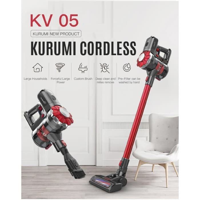 Vacuum Cleaner Kurumi KV 05 with Bed Brush on Carousell