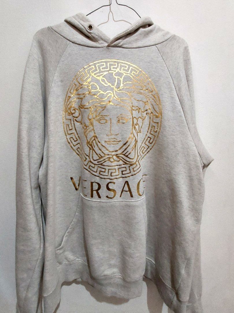 VERSACE HOODIE GREY Barang Yang Dicari di Carousell