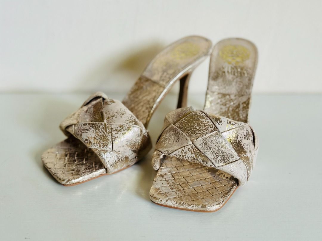 Vince snakeskin mules hot sale