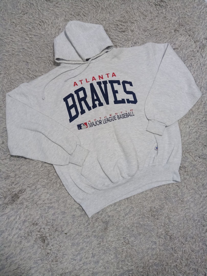 Vintage 90s Atlanta Braves Sweatshirt Crewneck MLB Baseball Size Small USA  Made