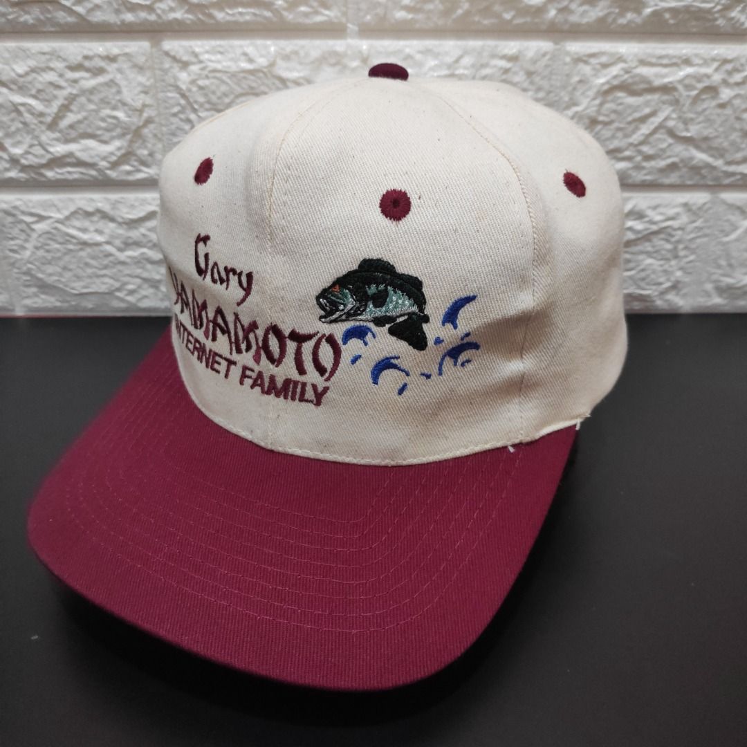 Vintage GARY YAMAMOTO Fishing Lure Peacock Bass Cap Snapback, Men's  Fashion, Watches & Accessories, Cap & Hats on Carousell