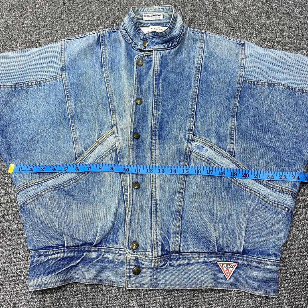 Vtg 90s Guess Georges Marciano Denim Jacket Coats jackets