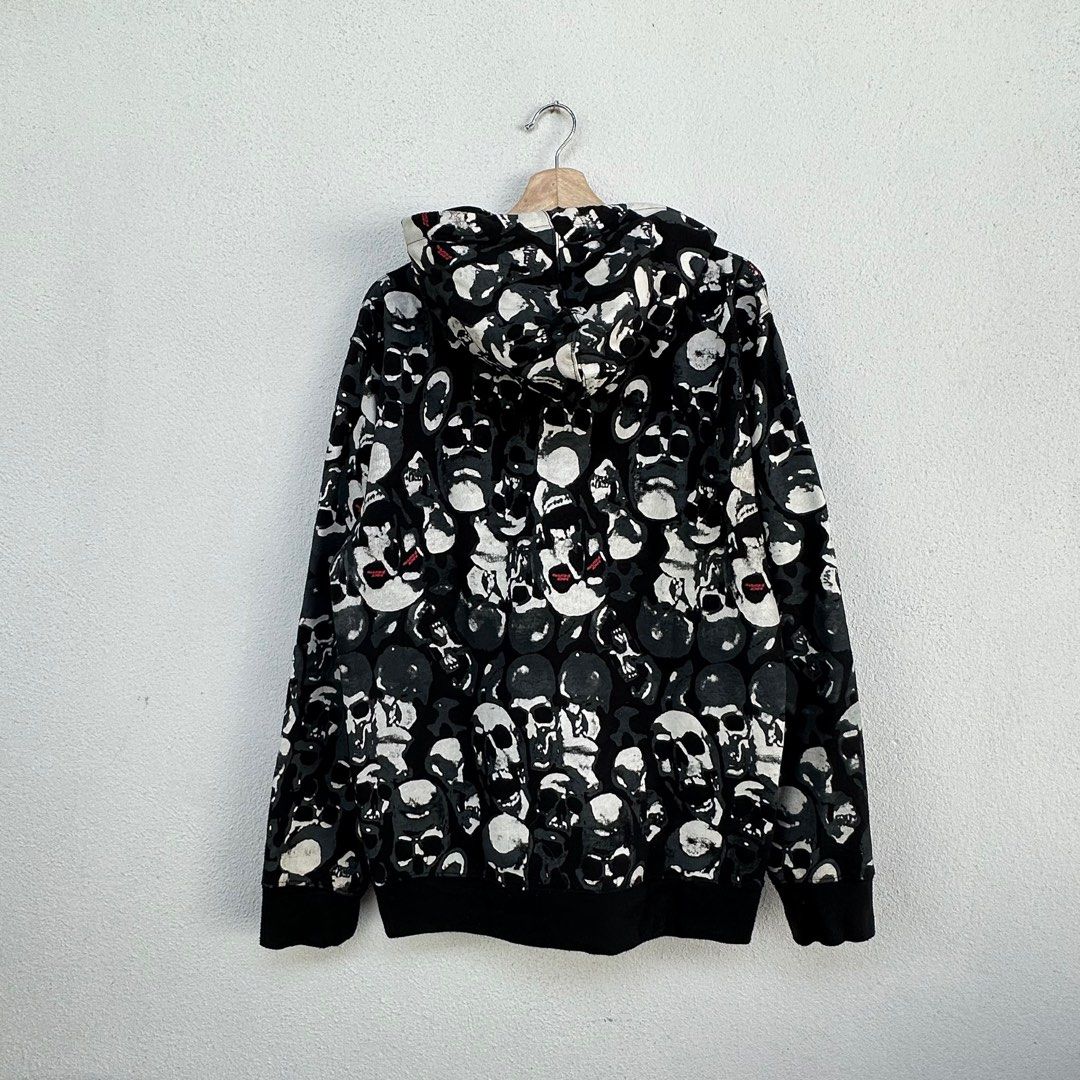 No fear hoodie 2025 skull