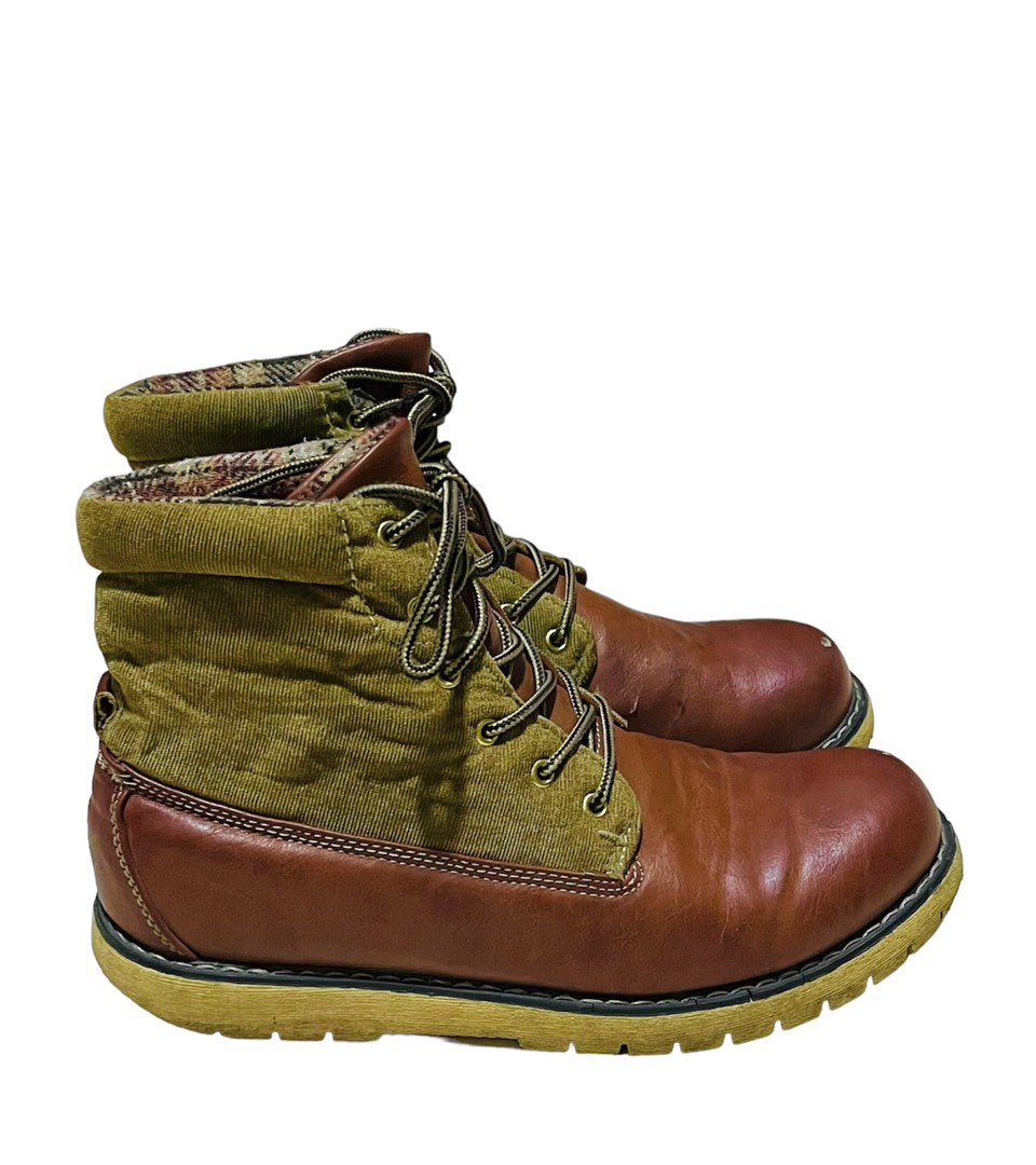 VINTAGE STYLE BOOTS LIBERTO EDWIN 2 WAY WATERPROOF
